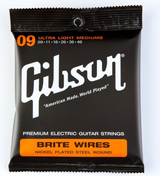 Gibson SEG-700ULMC Brite Wire Electric Guitar Strings - Strumenti Musicali  Marino Baldacci