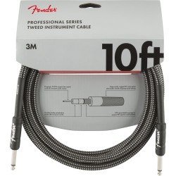 Fender PRO 10' INST CABLE GRY TWD 3 Metri