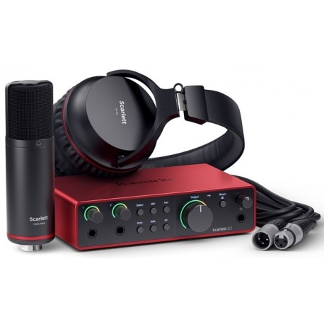 Focusrite Scarlett 2i2 Studio 4th Gen