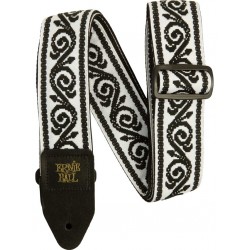 Ernie Ball 5342 Black Vine Jacquard Strap