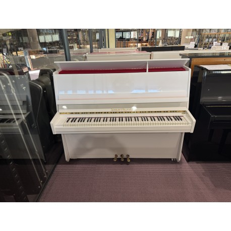 Schulze Pollmann Pianoforte verticale bianco usato