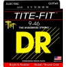 DR Strings Kit Pz.4 LH9 Tite-Fit per chitarra elettrica 