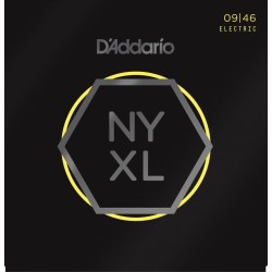 D'Addario Kit Pz.4  NYXL0946 chitarra elettrica Nickel Wound, Super Light Top Regular Bottom, 09-46